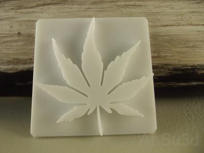 Seifenstempel - Hanfblatt