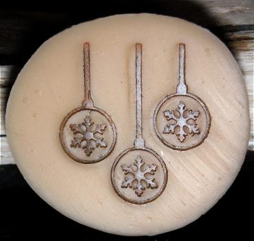 Seifenstempel - Weihnachtskugeln