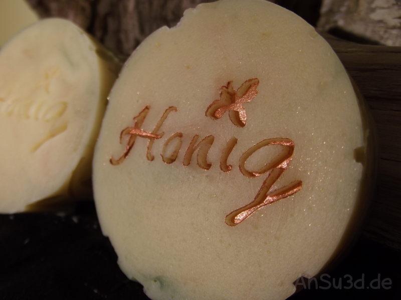 Seifenstempel - Honigschrift