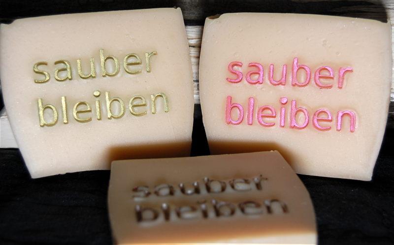 Seifenstempel - Sauber bleiben