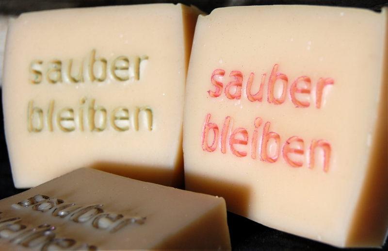 Seifenstempel - Sauber bleiben