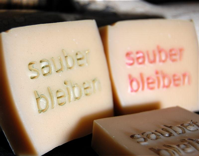 Seifenstempel - Sauber bleiben