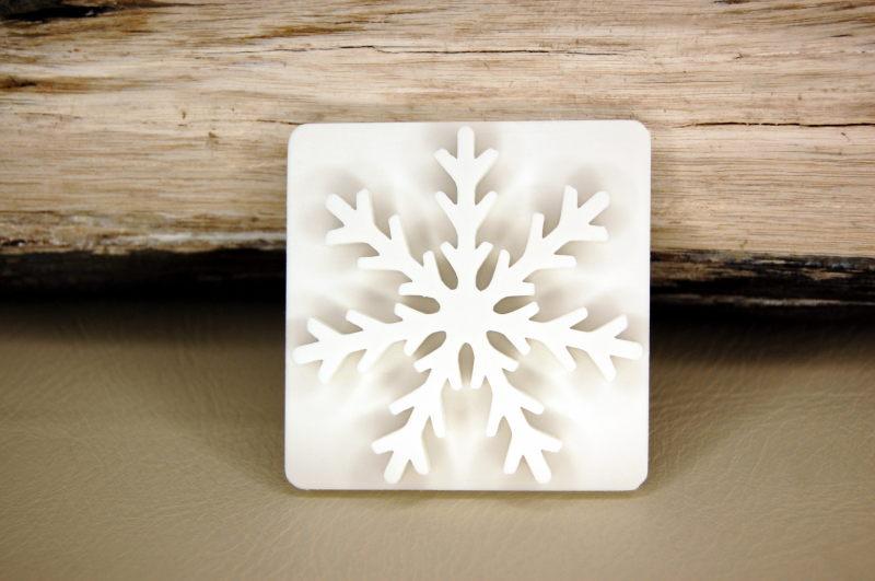 Seifenstempel - Schneeflocke