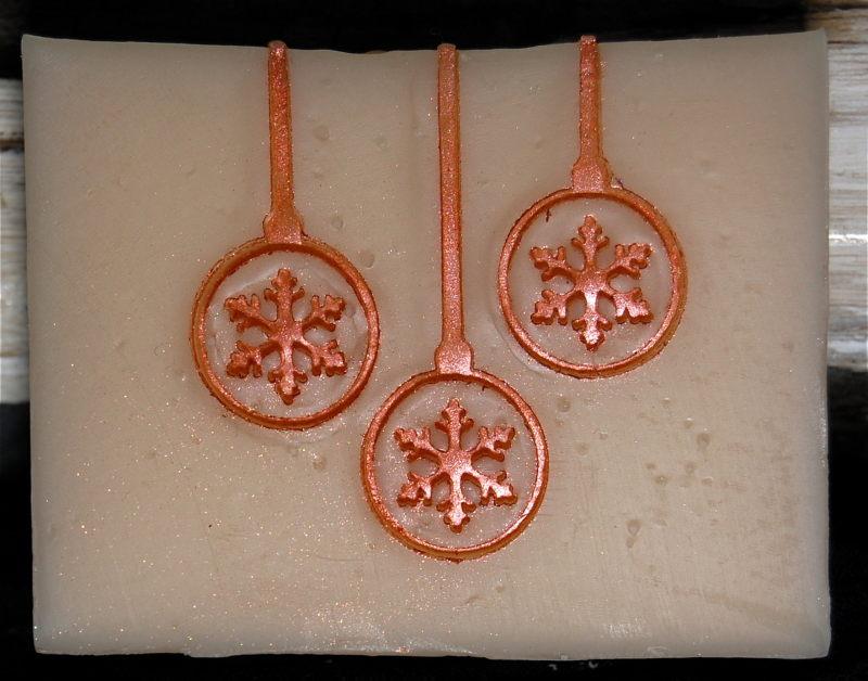Seifenstempel - Weihnachtskugeln